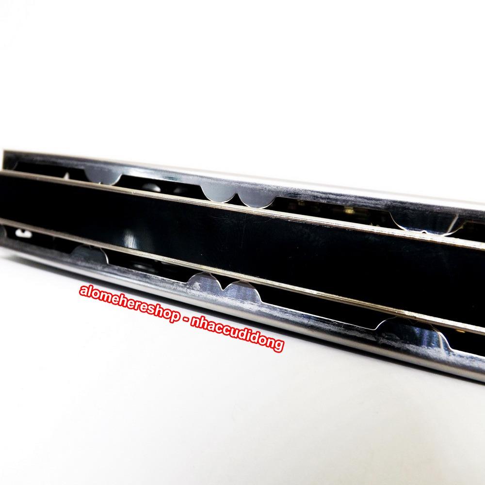Kèn harmonica Tremolo Swan Senior key C (Bạc)