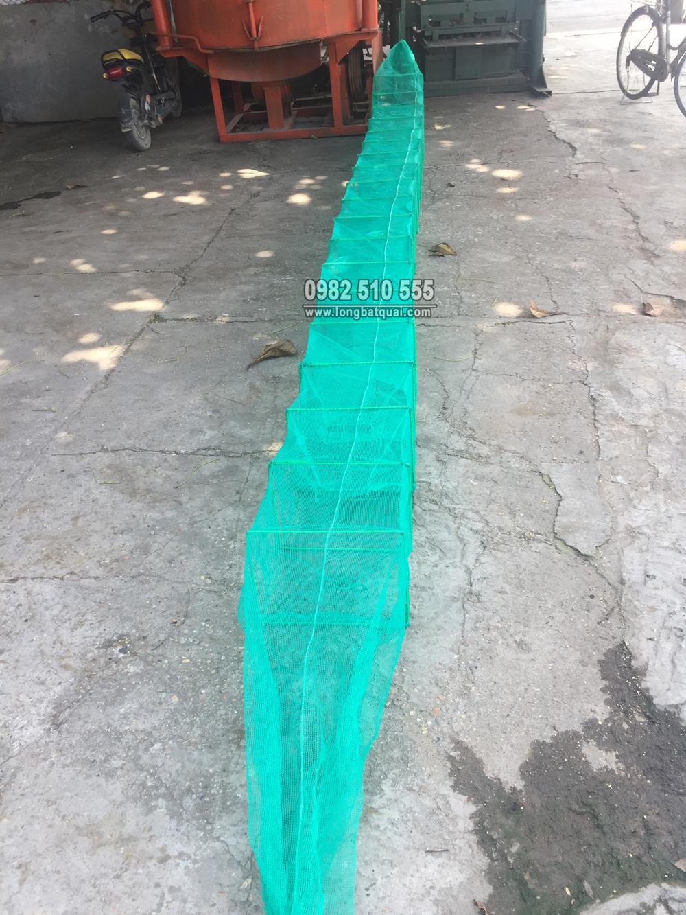 Lồng Bát Quái 30cmx40cm Dài 8M Bắt tôm cua lươn