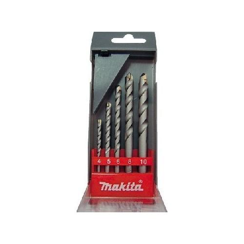 Bộ mũi khoan 5 mũi Makita D-05175 (Đỏ đen)