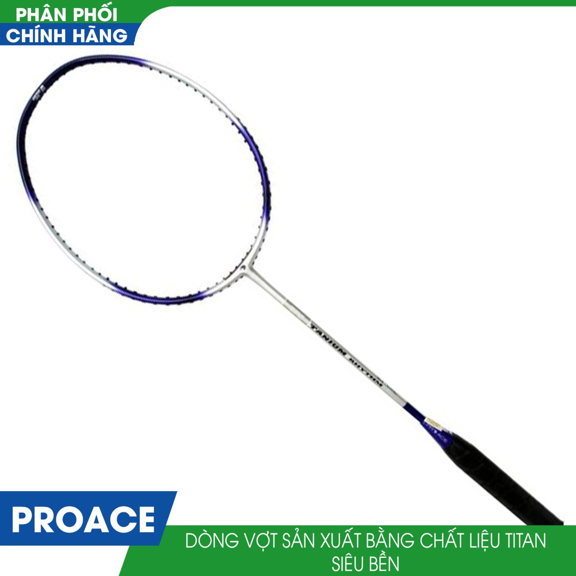 Vợt cầu lông Proace Titanium RHYTHM ( Trắng  xanh )