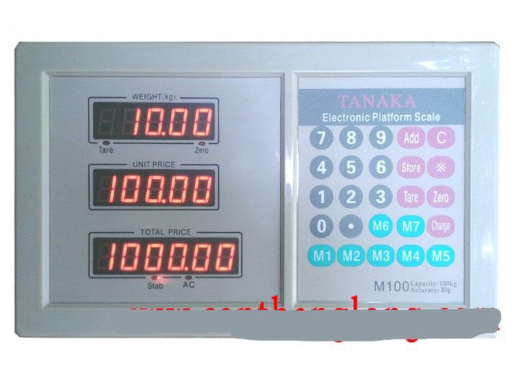 CÂN BÀN TÍNH TIỀN ĐIỆN TỬ TANAKA M300 (300KG)