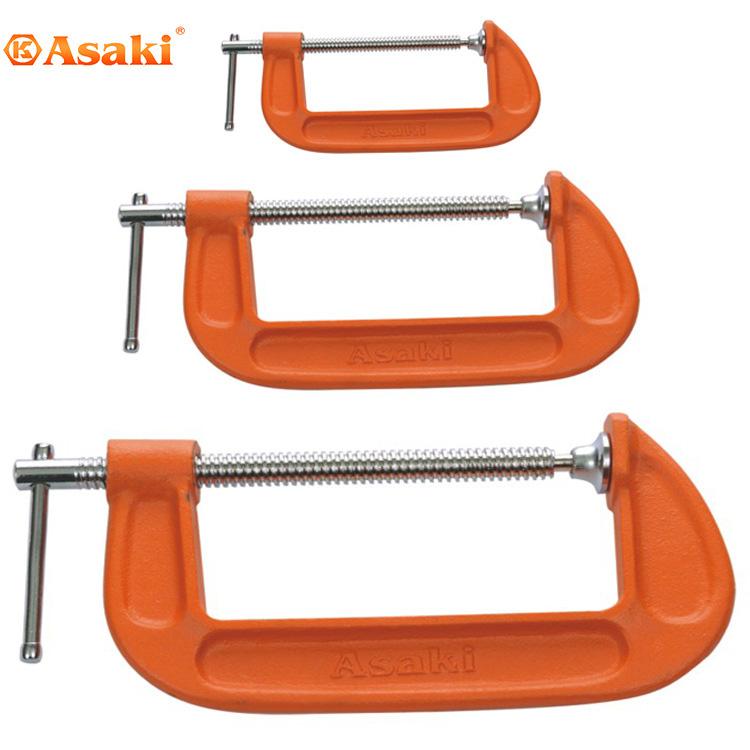 Cảo chữ C Asaki AK-6263 4inch/100mm