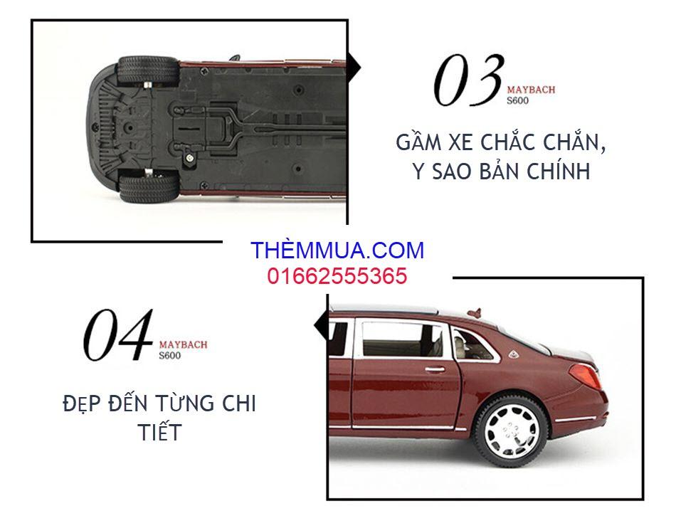XE MÔ HÌNH S600