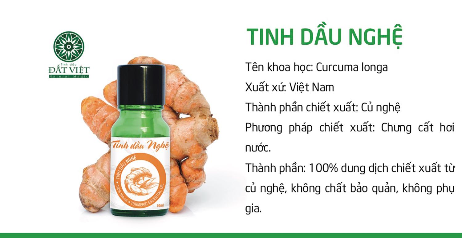 [HCM]Tinh Dầu Nghệ Đất Việt (10ml)