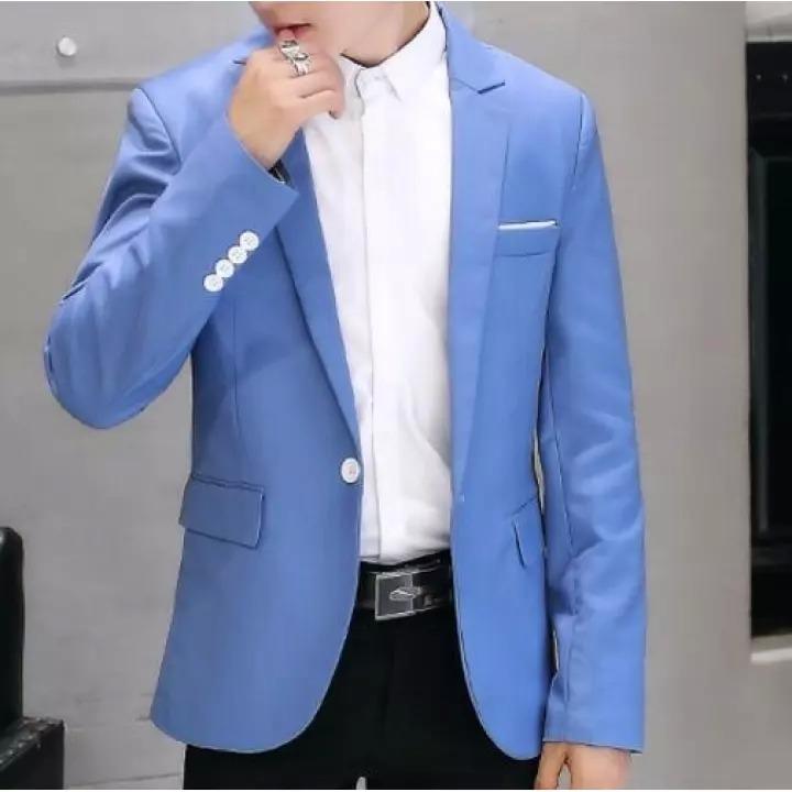 [HCM]ÁO KHOÁC VÉST HÀN QUỐC SANG TRỌNG (Xanh Biển)