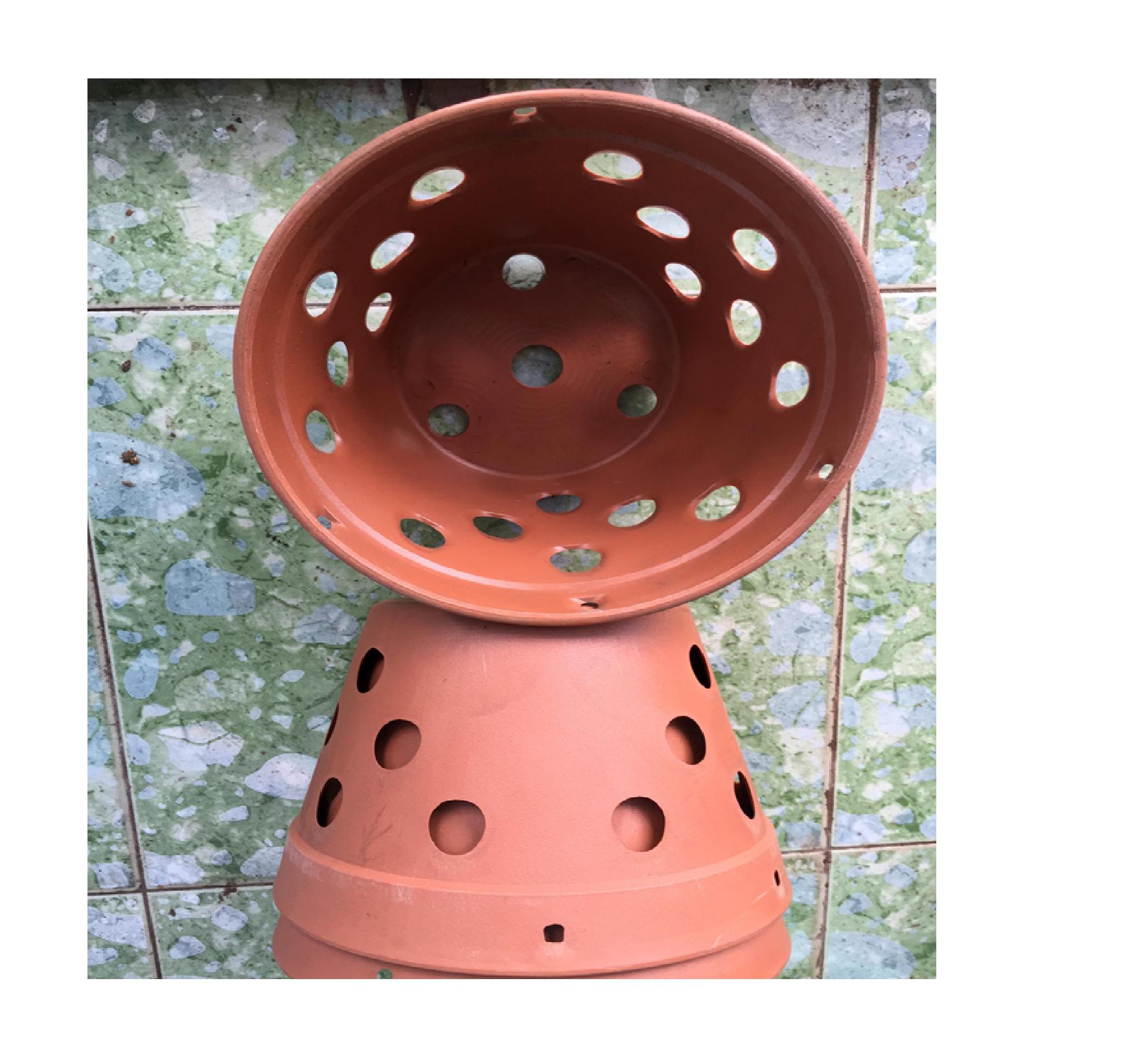 10 cái Chậu giả đất phi 14.5 cm