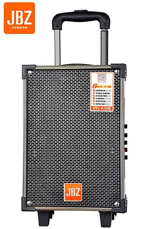 loa kéo jbz 3 tấc kèm 2 mic bluetooth