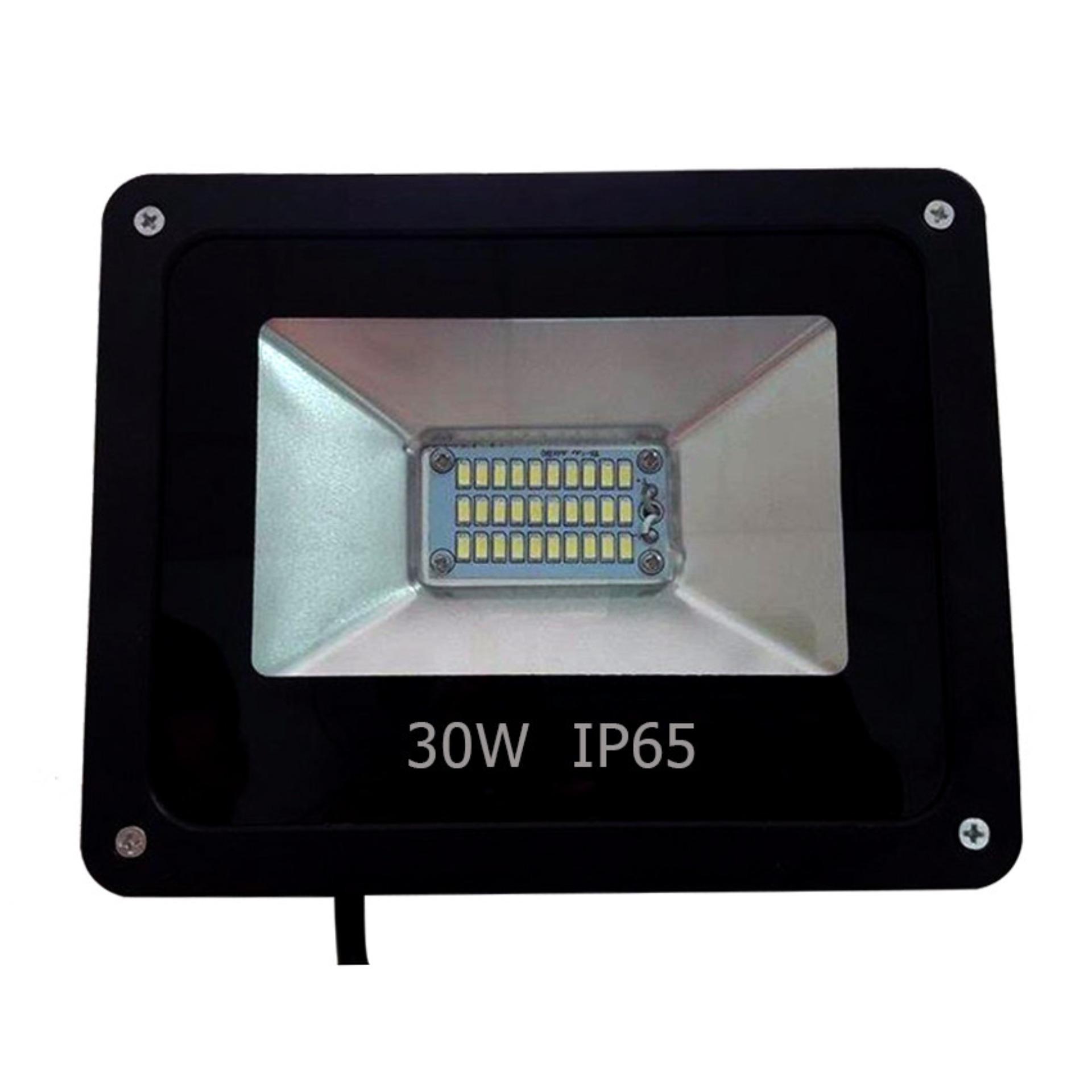 Đèn Pha  Led 30W - IP65  (Ánh Sáng Trắng) + Tặng Đèn led USB siêu sáng