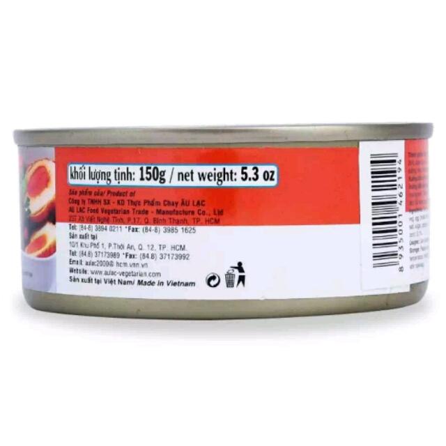 Thịt Kho Hột Vịt Chay Âu Lạc Lon 150G