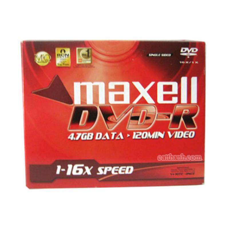 DVD-R high speed 16x 4.7GB 120 min MAXELL (10PCS)