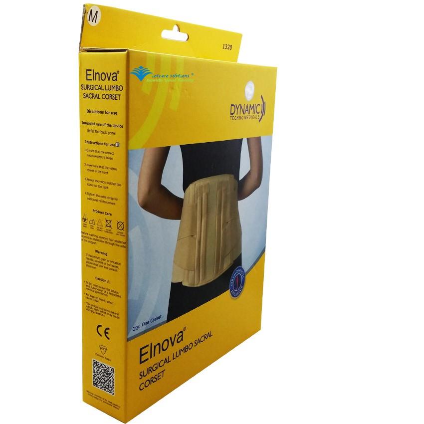 Đai lưng cột sống, thoát vị đĩa đệm ELNOVA - DYNA(ẤN Độ)