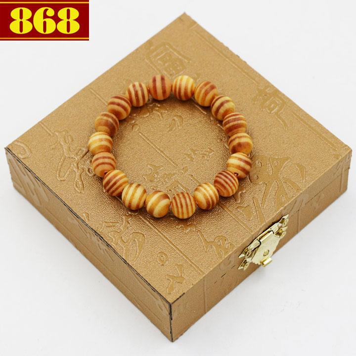 Vòng chuỗi hạt đeo tay gỗ Huyết long 10 ly