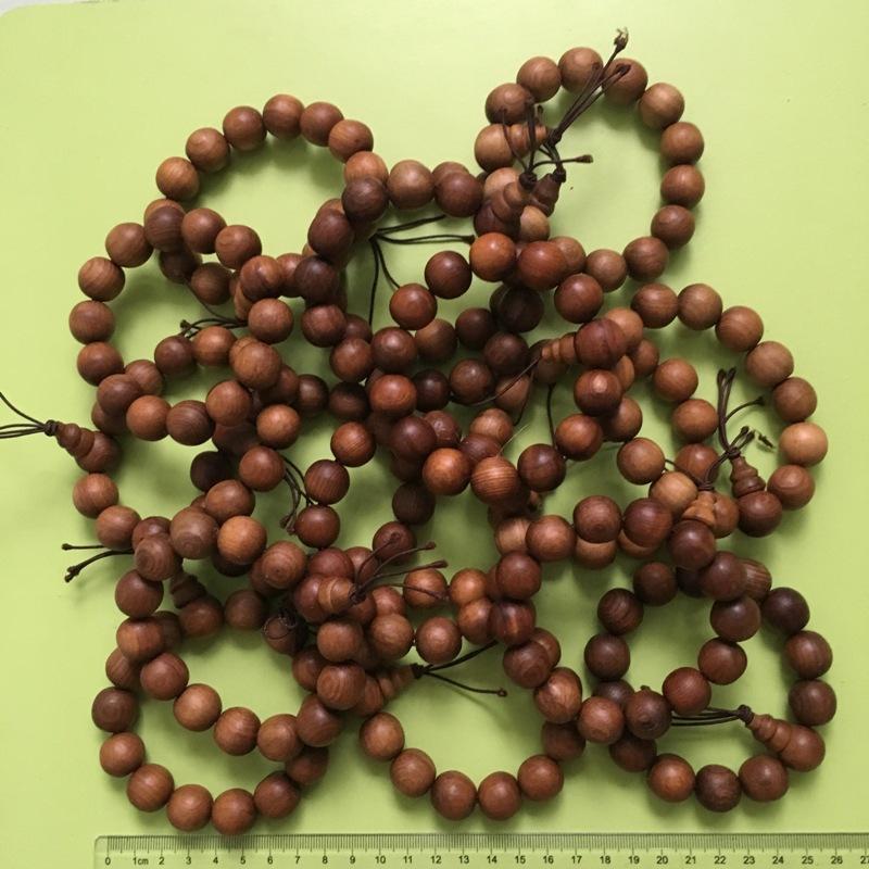 Chuỗi tràng hạt niệm Phật  gỗ ngọc am cao cấp (TH09: 13 hạt 13ly dài 25cm)