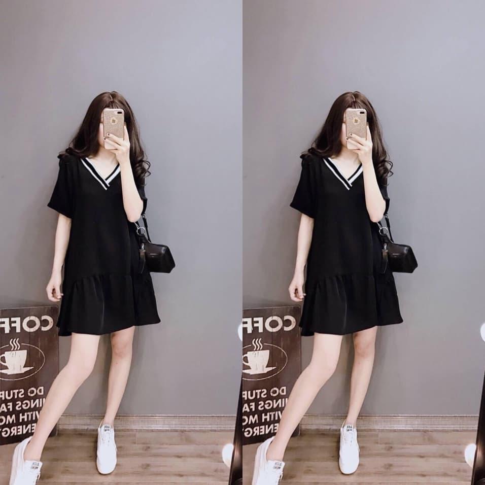Đầm bầu duôi cá phối sọc