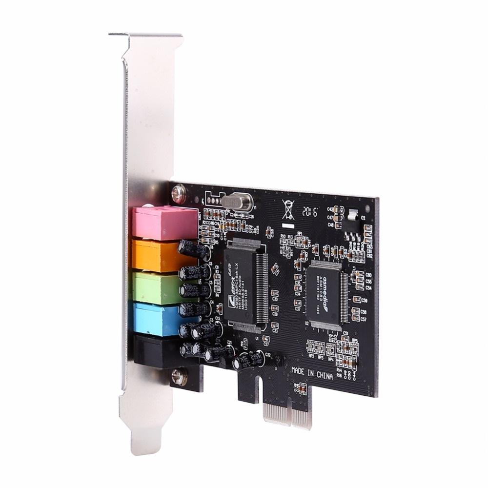 Card chuyển đổi PCI Express to Sound 5.1(Đen)