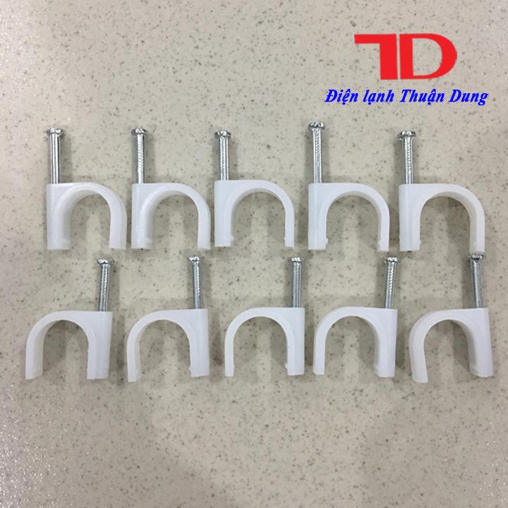 Combo 2 bịch móc ống nước, dây điện phi 21 - Điện Lạnh Thuận Dung