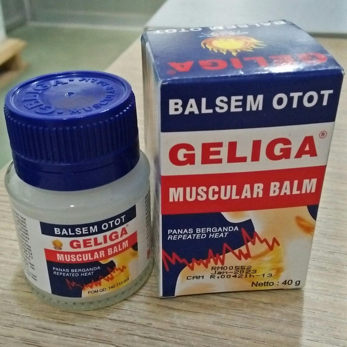 DẦU CÙ LÀ LỬA - GELIGA MUSCULAR BALM 40gr