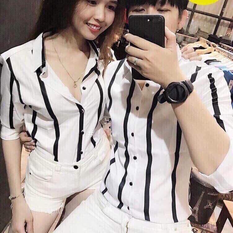 ÁO SƠ MI NAM NỮ 3D PHI LỤA TYNAFASHION 020