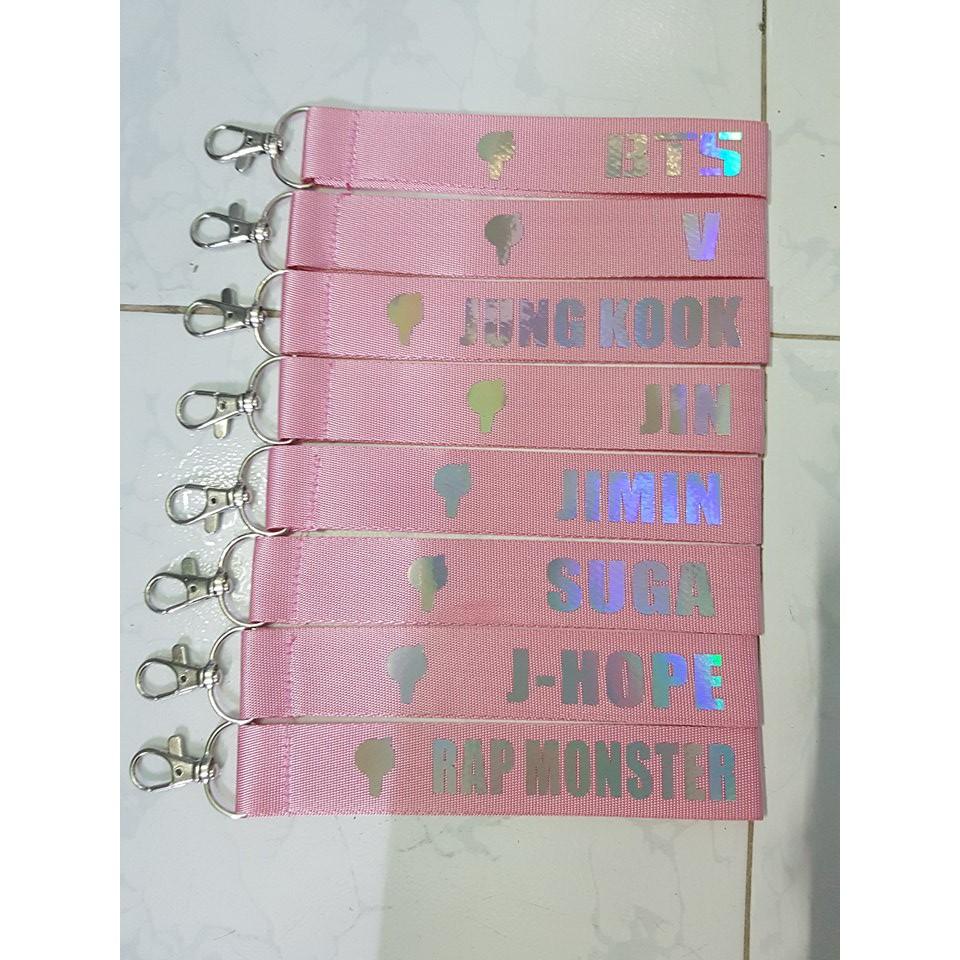 [HCM]Nametag BTS hồng