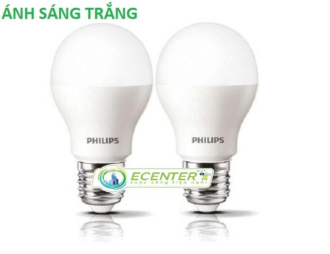 ( Bộ 2 ) Bóng LED Bulb Philips Essential 9W E27 ( Ánh sáng trắng )