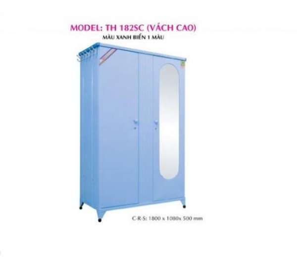 Tủ sắt lắp ráp TH182SC( vách cao )