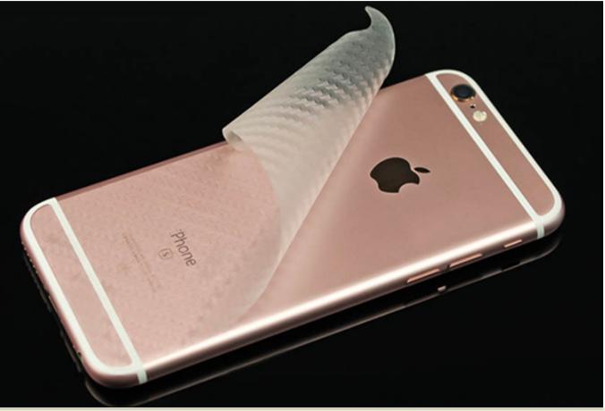 Miếng dán Carbon mặt lưng cho iPhone 55SSE66s6p6sp77p88pX