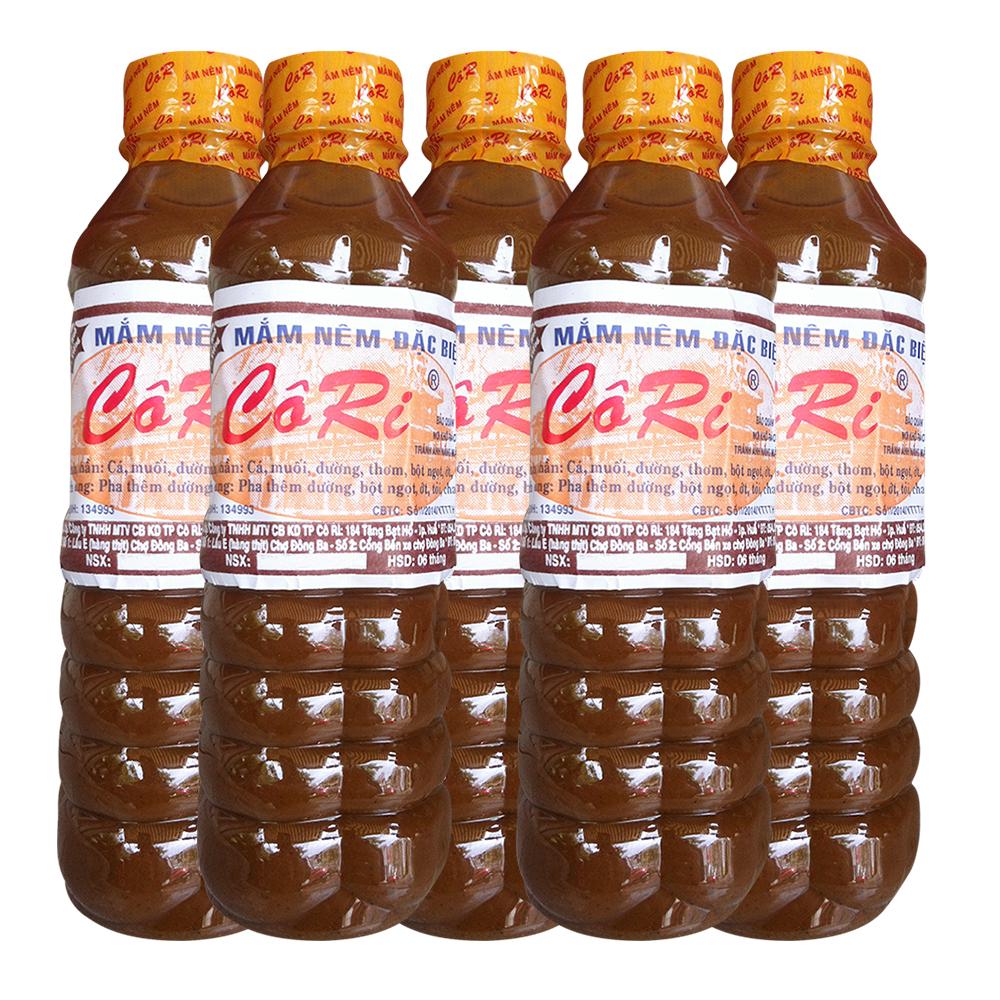 5 chai Mắm nêm CORI 330ml