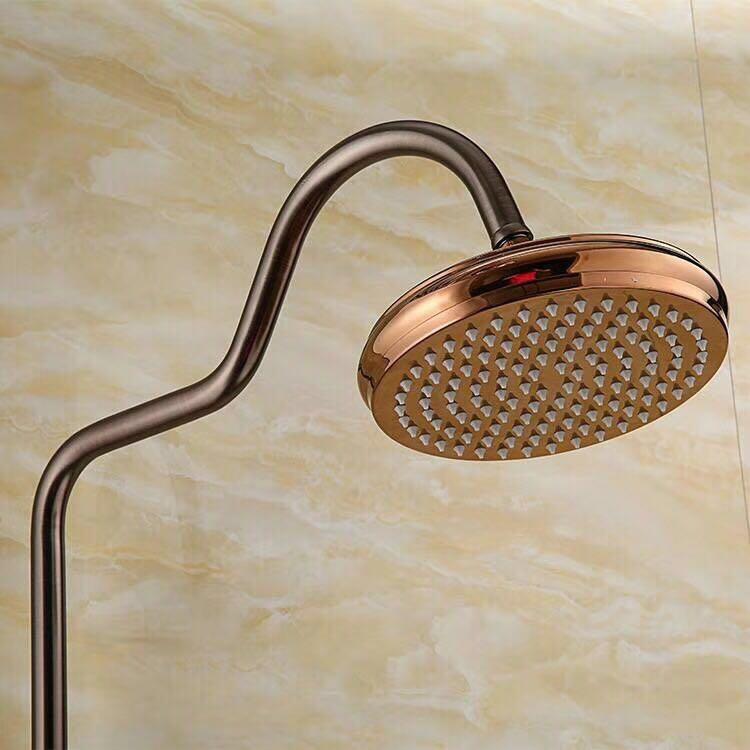 Combo sen cây đồng mạ giả cổ Ko4118 (kèm vòi lavabo)