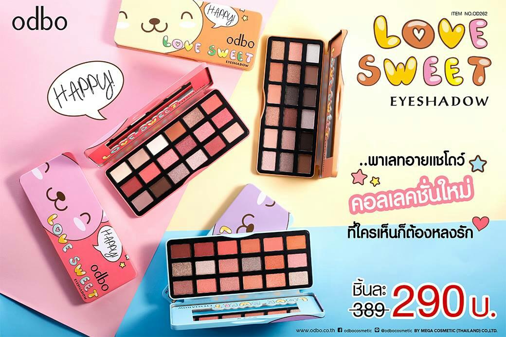 Phấn mắt Odbo Love Sweet của Thái Lan