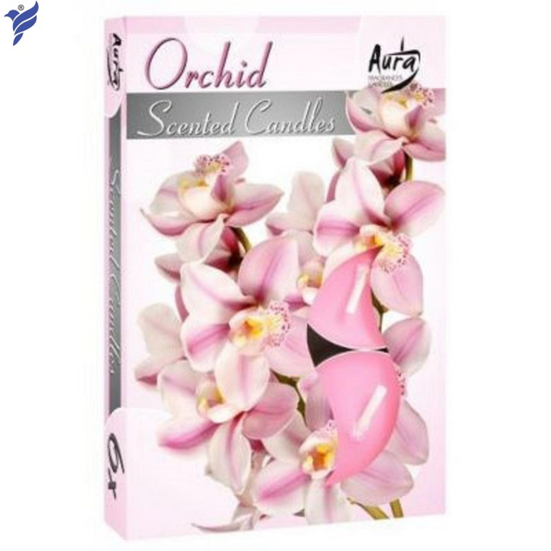 Bộ 2 Hộp nến thơm Tealight Bispol Orchid BIS1144 (Hương hoa lan rừng)