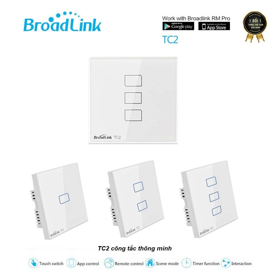 Bộ công tắc cảm ứng điều khiển từ xa Broadlink TC2