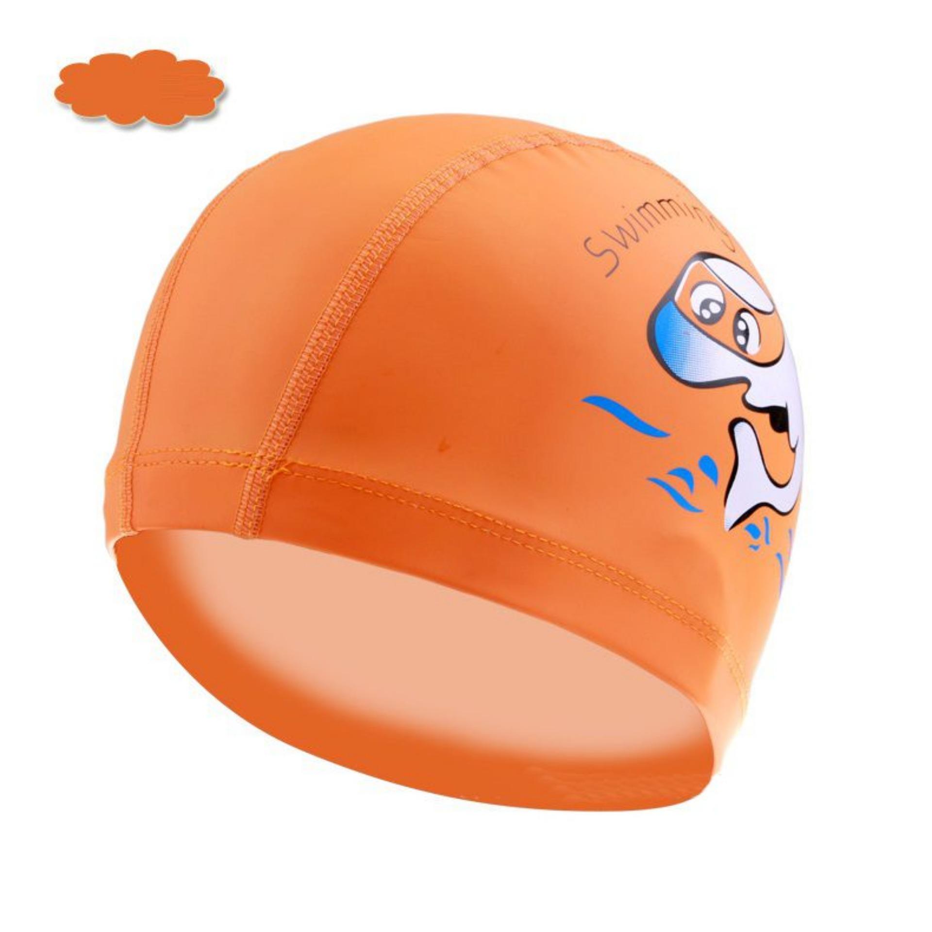 Mũ bơi trẻ em ngộ nghĩnh chất liệu an toàn mang đếm cảm giác mềm mại khi đội cho bé POPO Collection