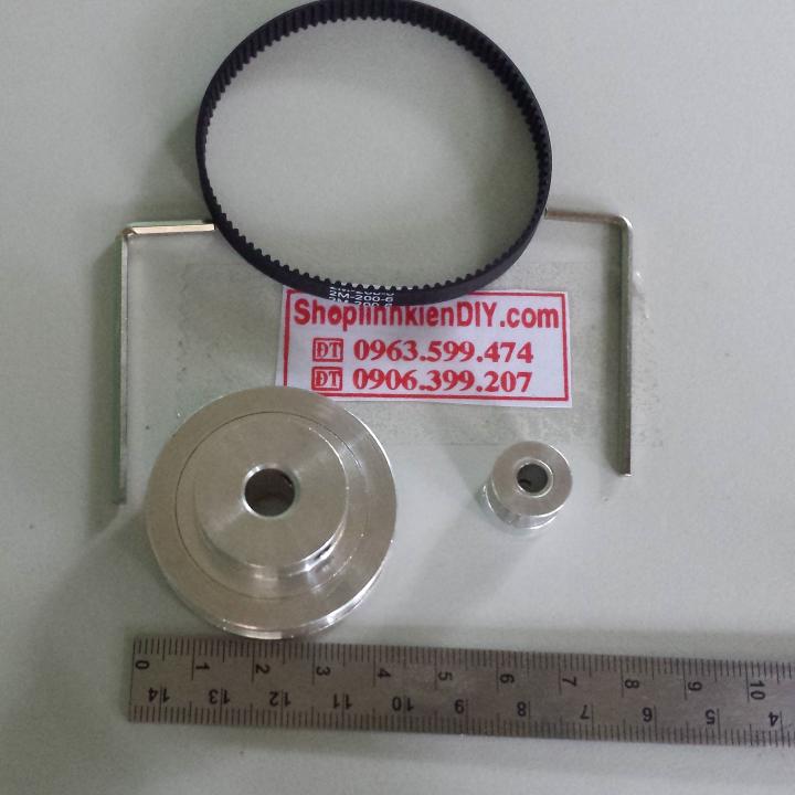 Bộ Buli Dây Đai GT2 16-60 răng