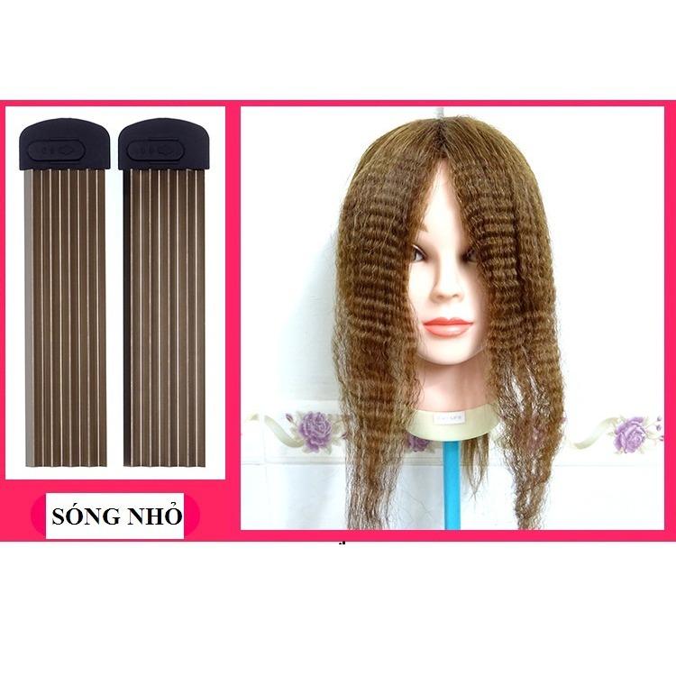 [Lấy mã giảm thêm 20k] Máy uốn duỗi bấm xù tóc 4 in 1 có 4 mức chỉnh nhiệt (Tím)