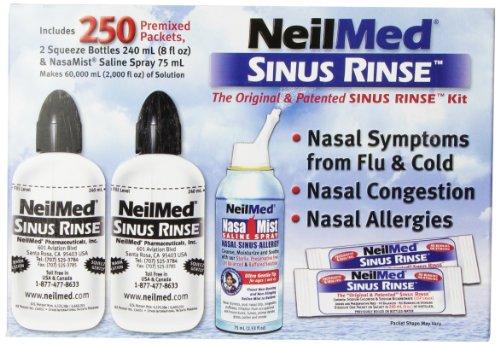 Bộ muối rửa mũi NeilMed Sinus Rinse