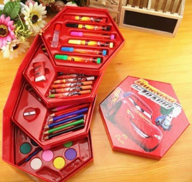 Hộp màu xoay 4 tầng