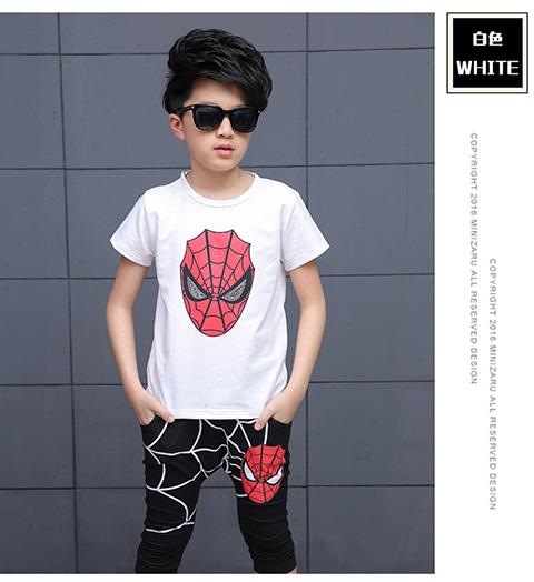 Bộ quần áo Spiderman cho bé trai