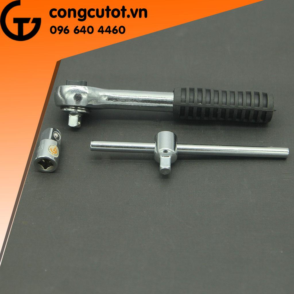 Đầu đổi khẩu vặn hệ inch từ 1/4'' ra 3/8''