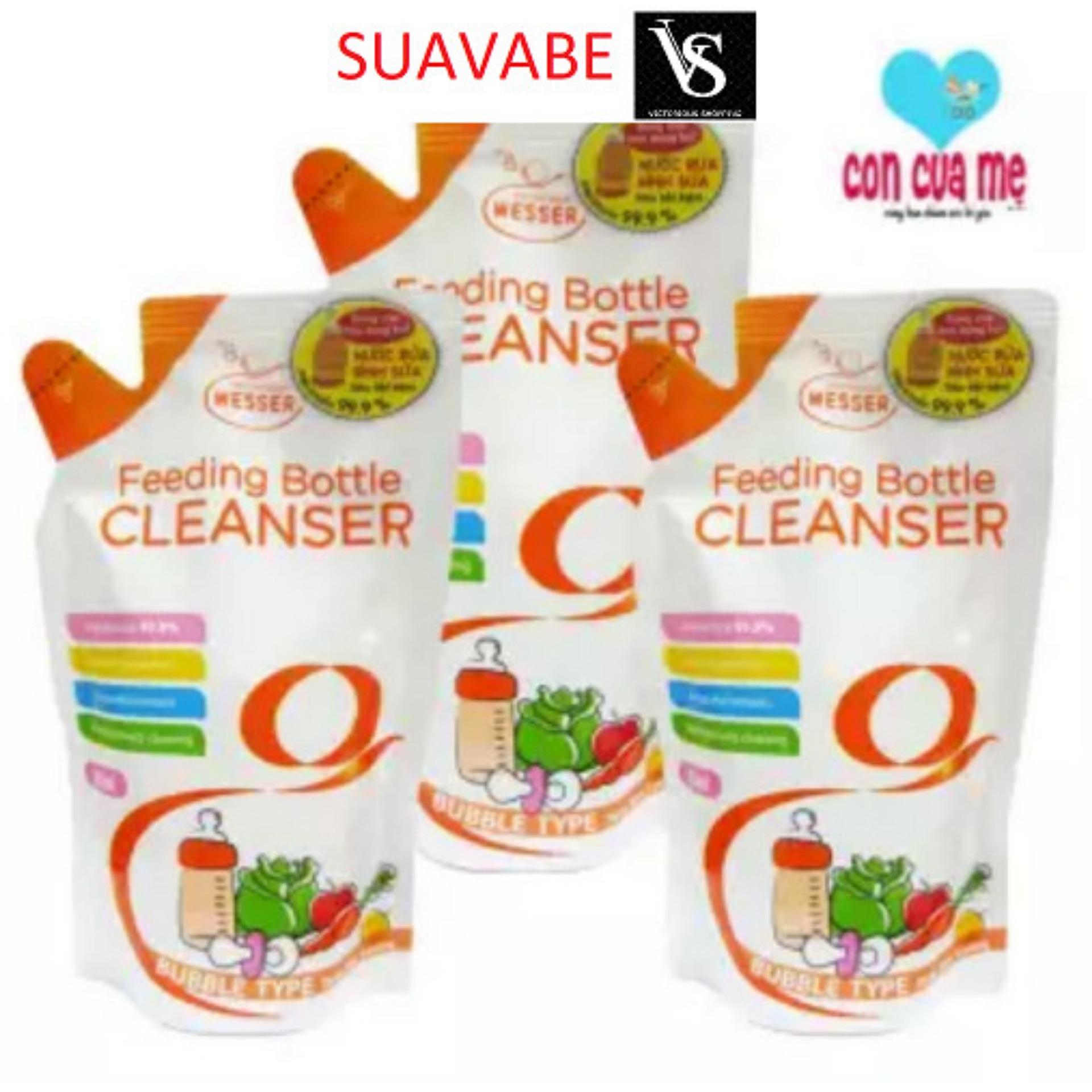 Nước rửa bình sữa Wesser dạng chai 500ml (Nhập khẩu)