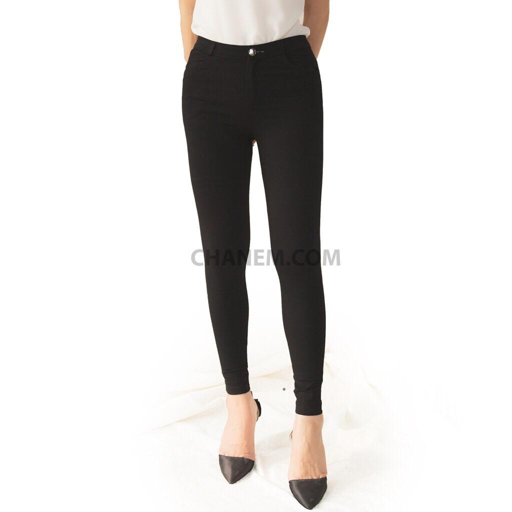 Quần legging khoá