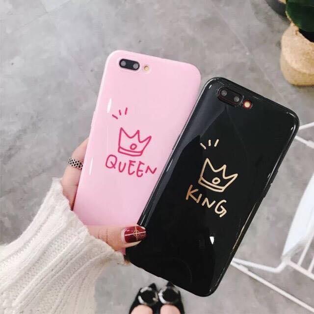 ỐP ĐÔI TRÁNG GƯƠNG KINH QUEEN IPHONE