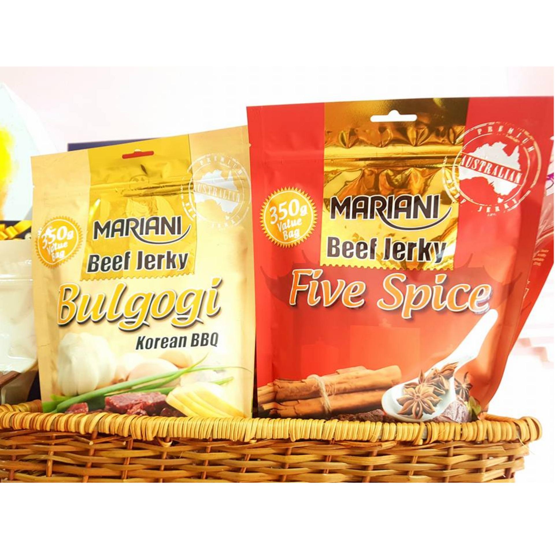 [HCM]Khô bò Úc Mariani – Five Spice ( gói 350g )