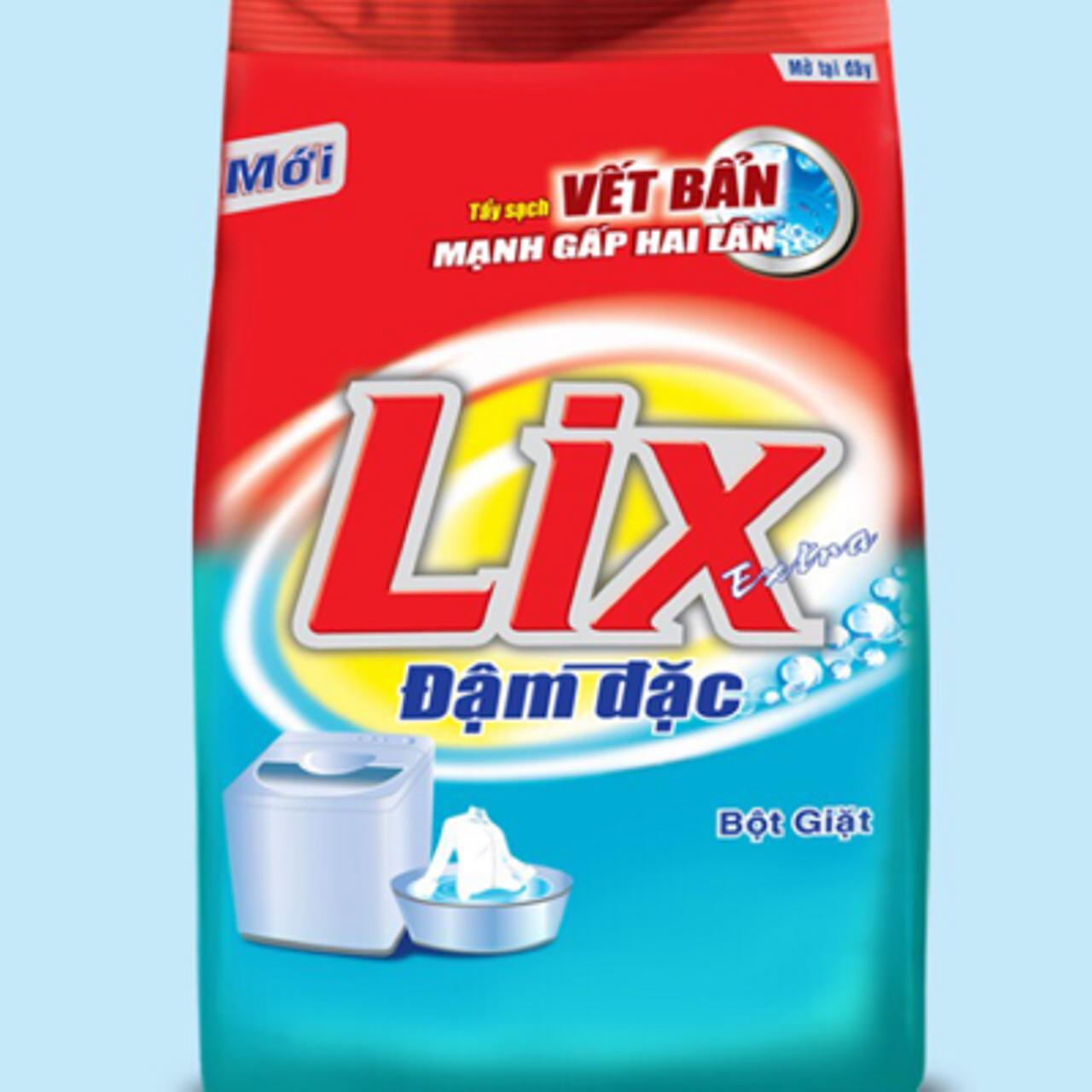 Bột giặt Lix extra đậm đặc 6kg