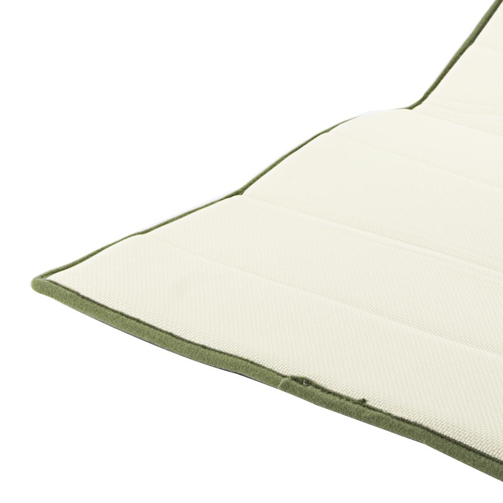 Lock&Lock Brand Memory Foam Doormat, Stripe Style, Size S - Mat510