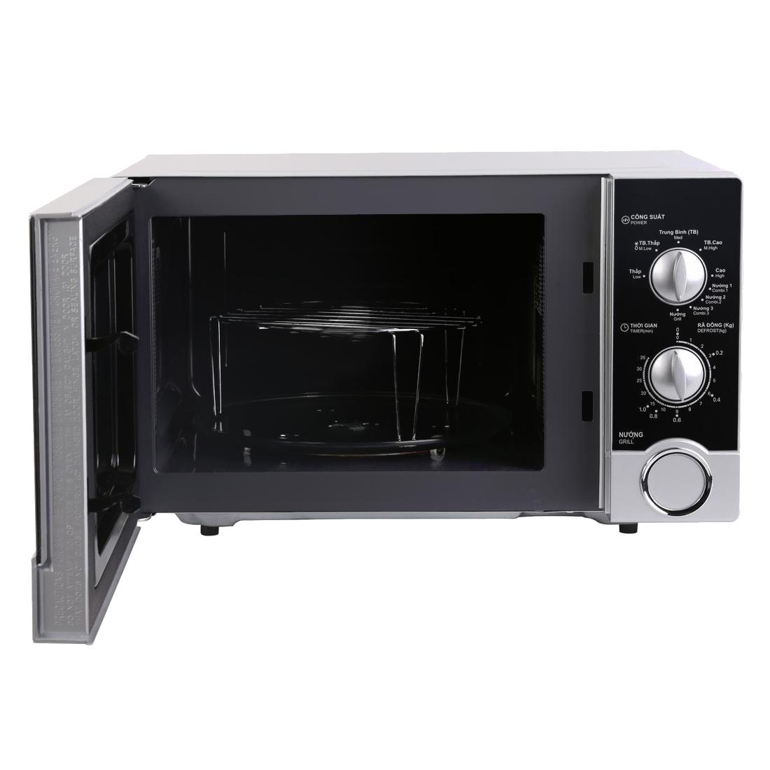 Lò vi sóng điện tử Sharp R-G302VN-S 23L (màu bạc)