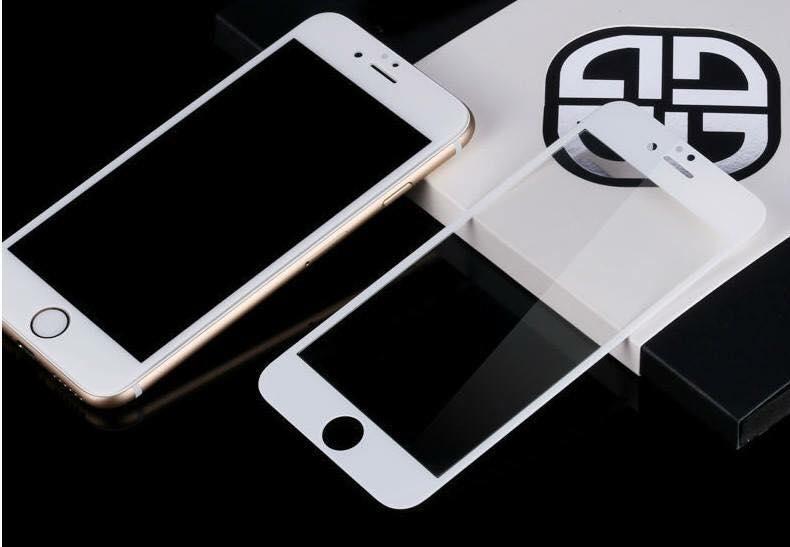 Kính Cường Lực Full Màn 5D cho iPhone 6Plus/ 6s Plus Trắng (Nguyên Hộp)