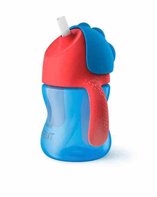 Bình uống nước ống hút Philips Avent ( Màu xanh dương)