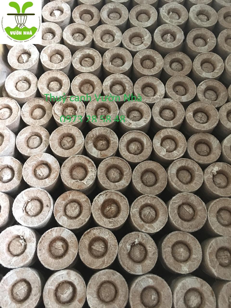 Viên nén sơ dừa ươm hạt 100 viên