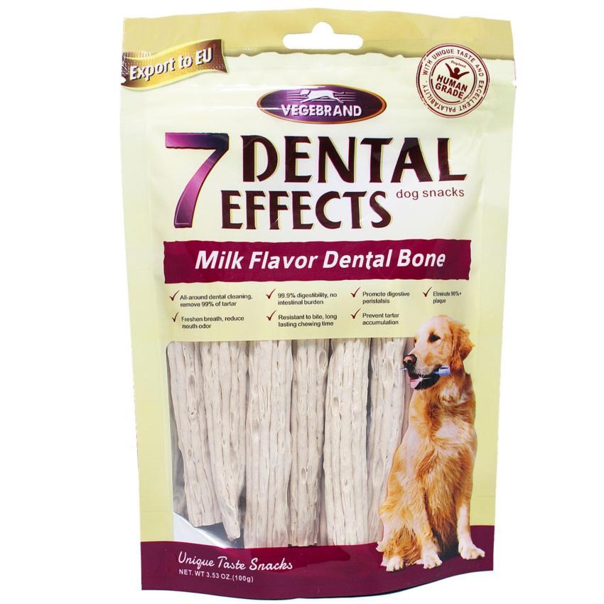 Bánh xương Vệ sinh răng cho Chó- 7 Dental Effects. Vị hỗn hợp 100g gói