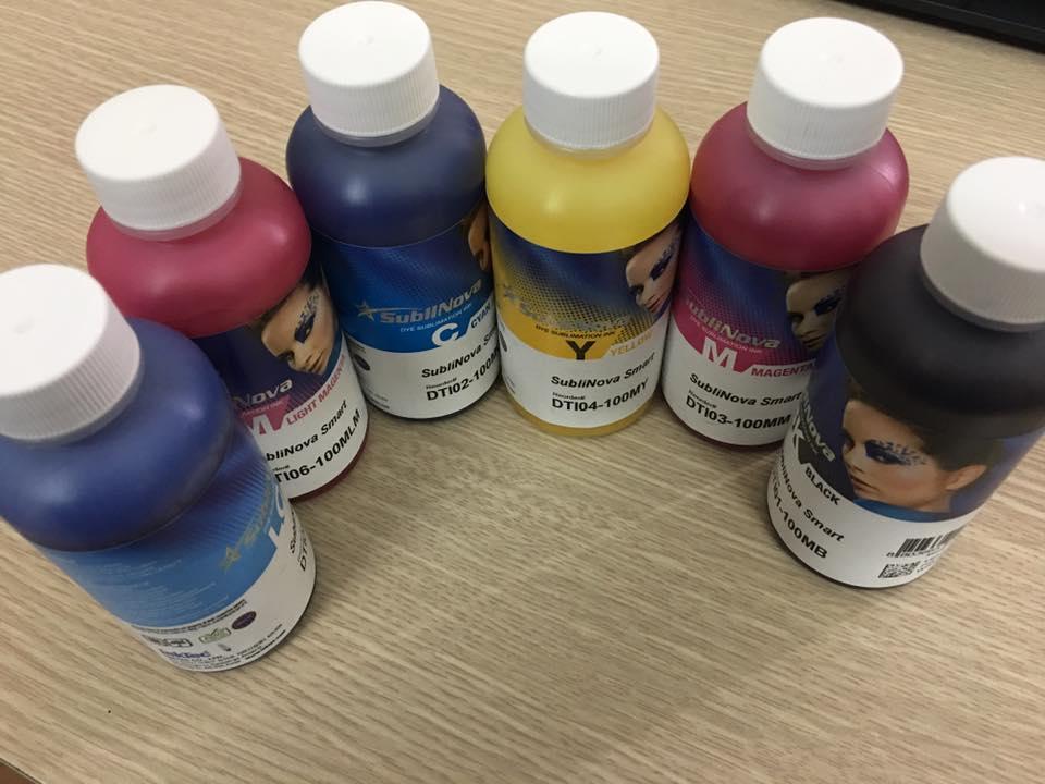 Bộ 6 chai mực chuyển nhiệt Epson T50-T60-R1430-1390-L805